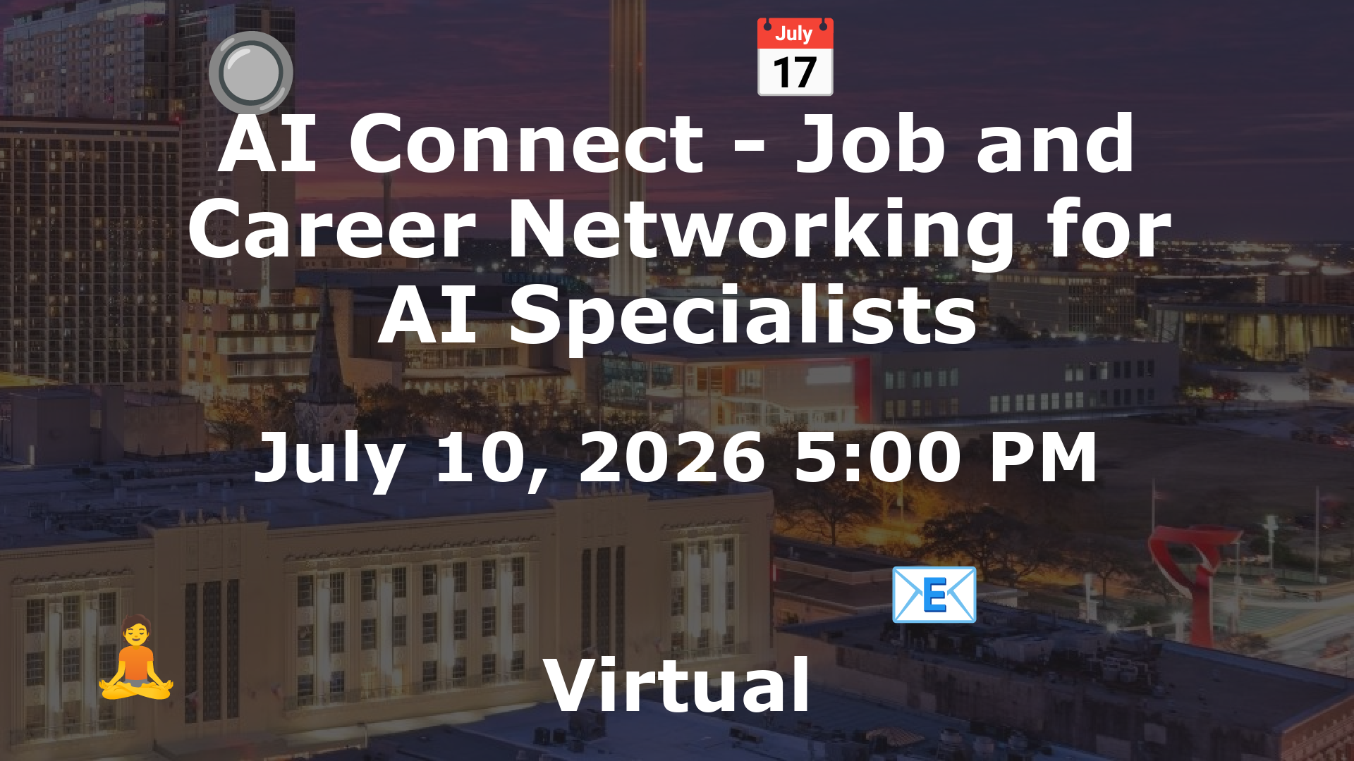 AI Connect - Job and Career Networking for AI Specialists event image